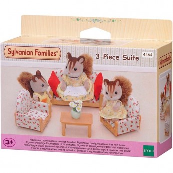 Набор SYLVANIAN FAMILIES "МЯГКАЯ МЕБЕЛЬ ДЛЯ ГОСТИНОЙ"